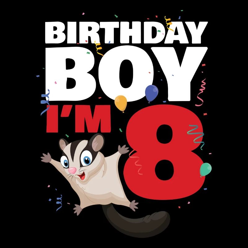 Fille d’anniversaire dans le 9 Sugar Glider