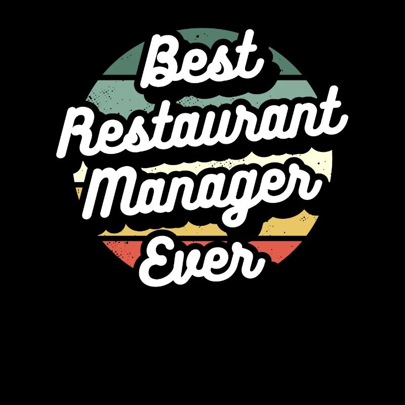 Retro Best Restaurant Manager Ever