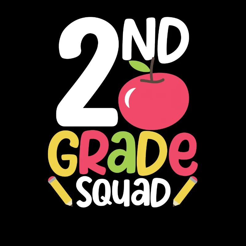 2nd Grade Squad Second Teacher Student Team Back