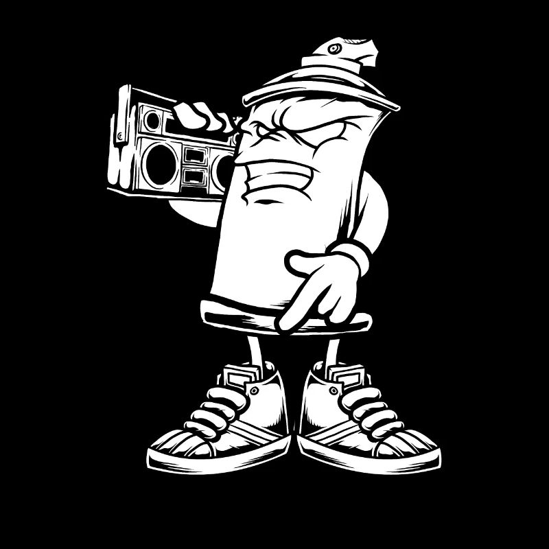 Ghettoblaster Spray Paint