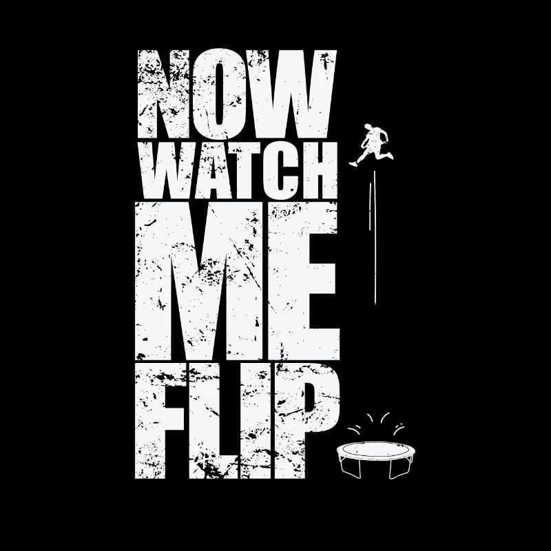 Now watch Me flip trampoline bouncing hobby