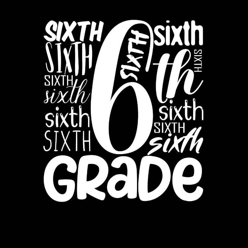 6th Grade Typography Teaching Sixth Grade