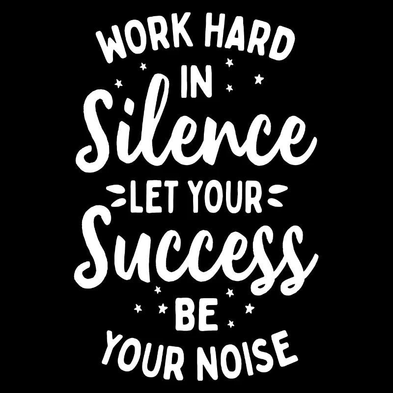 Travailler dur - Proverbe de motivation de l’état d’