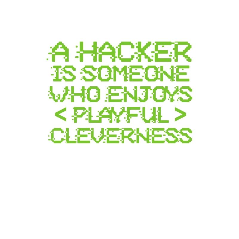 Hacker codeur ordinateur piratage cadeau