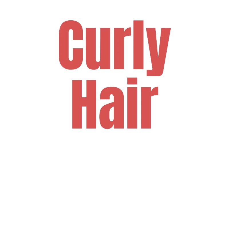 Les cheveux bouclés comptent drôle ondulé