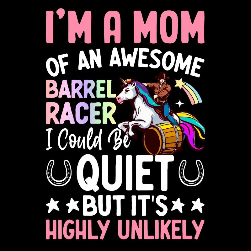 Course de barils, équitation