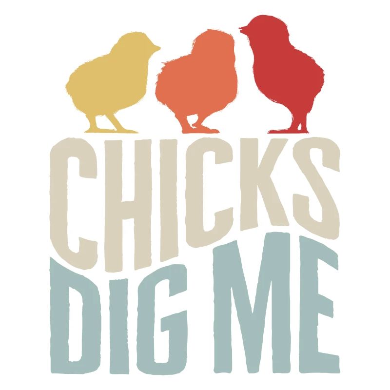 Easter Chick Shirt, Chicks Dig Me Tee, Easter