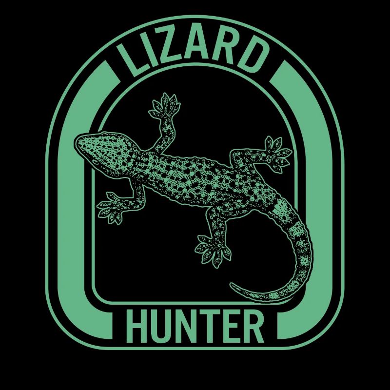 Lizard Hunter Shirt, Lizard Hunter Tee, Cold