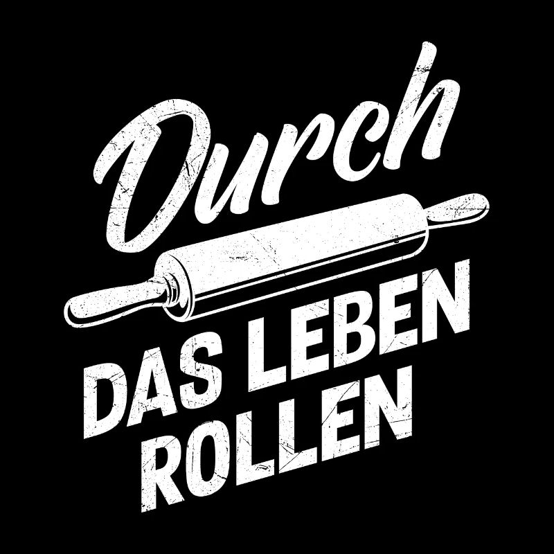 Bäcker Durch das Leben Rollen Backliebhaber