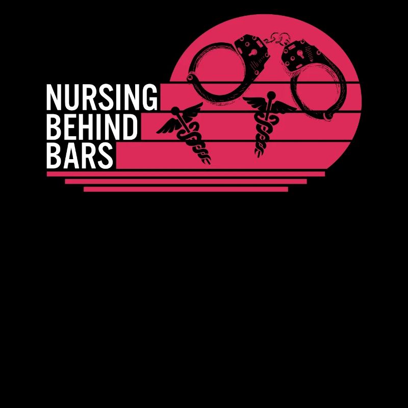 Krankenschwester Hemd, Stille hinter Gittern T-Shirt, RN Geschenk