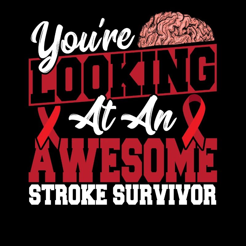 Schlaganfall-Bewusstsein Sie sehen einen