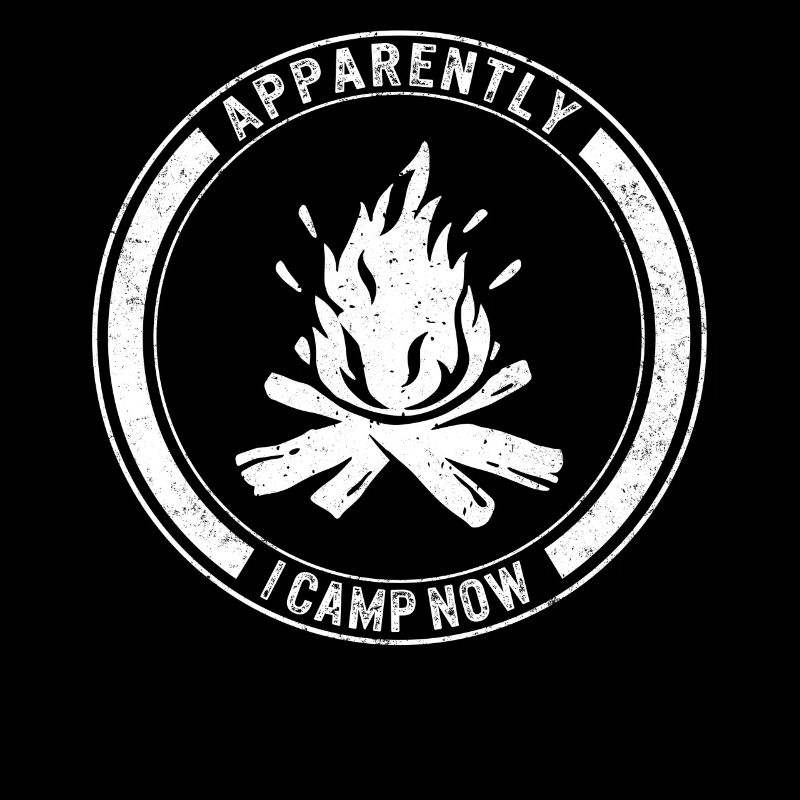 Camping Shirt, Apparently I Camp Now Tee,