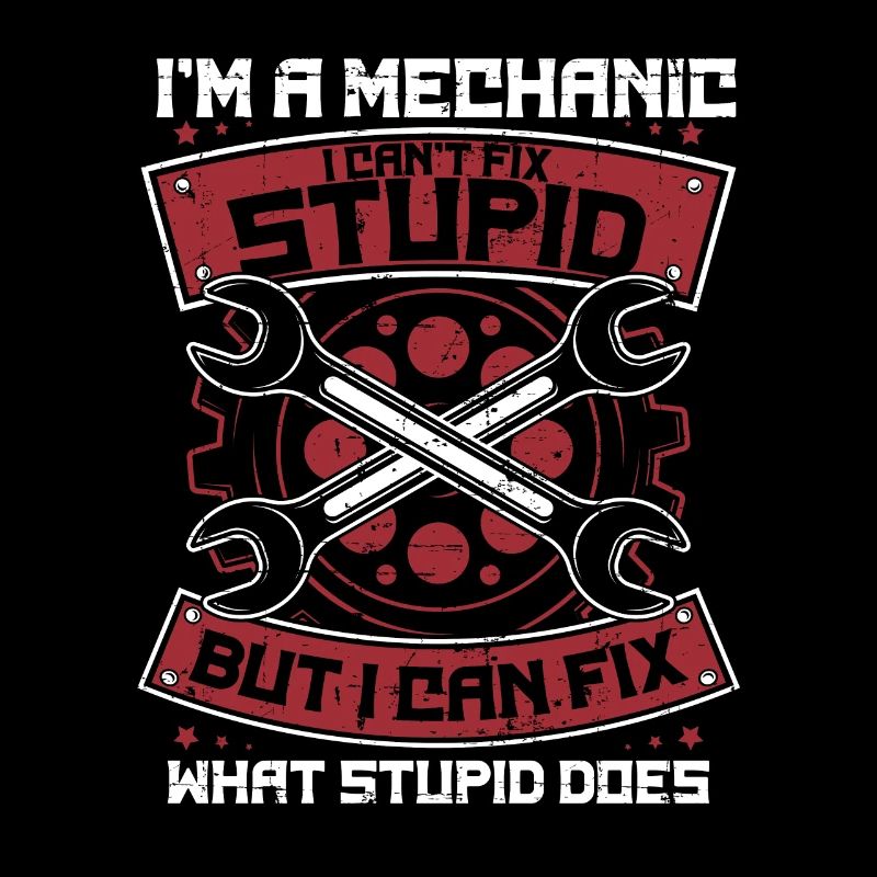 I'm A Mechanic I Can't Fix Stupid Master Vehicle