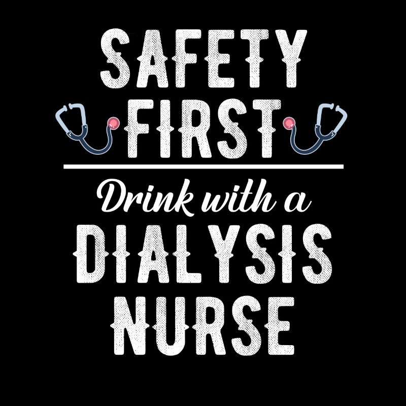 Safety First Drink Mit Einer Dialyseschwester