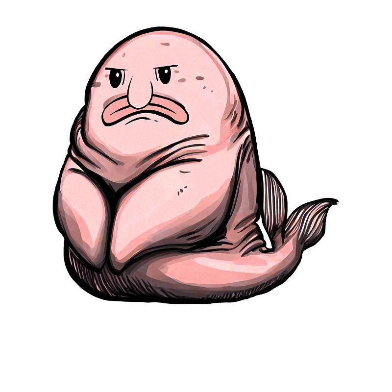 Funny Blob Fish