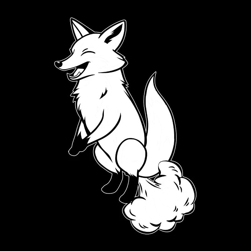 Fuchs Regenbogenfurz