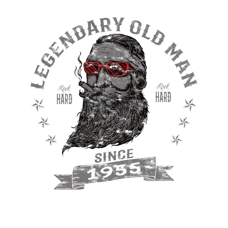 1955 Geburtstag Legendary Old Man