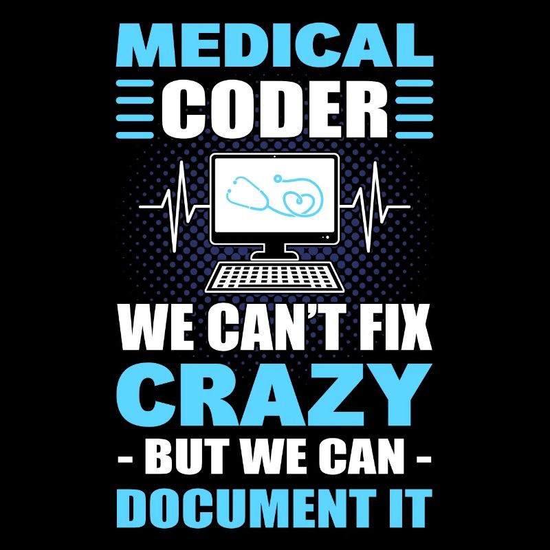 Medical Coder We Can't Fix Crazy But We Can