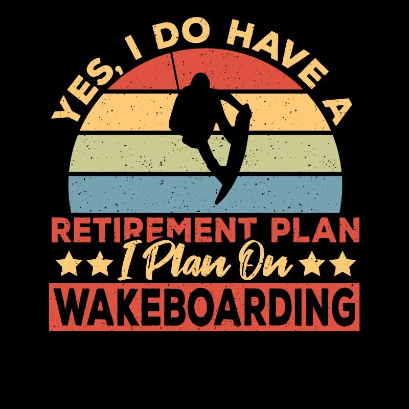Plan de retraite Wakeboarder Wakeboard