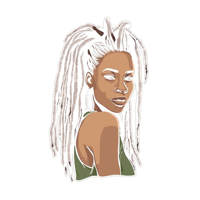 Dreadlocks de cheveux Rasta Dreads