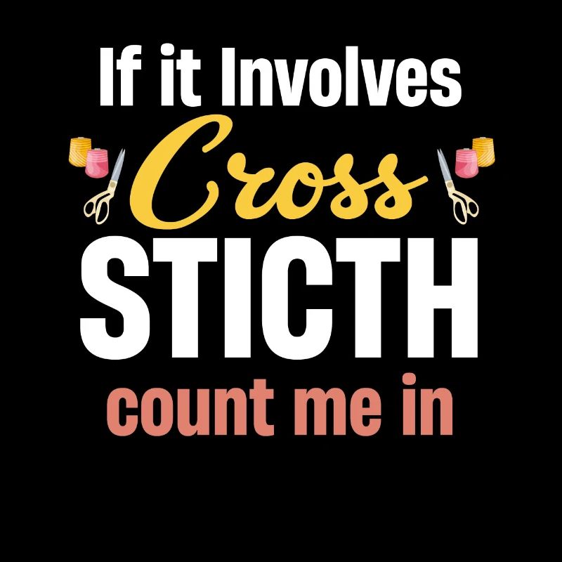 Si c’est du point de croix, comptez sur moi