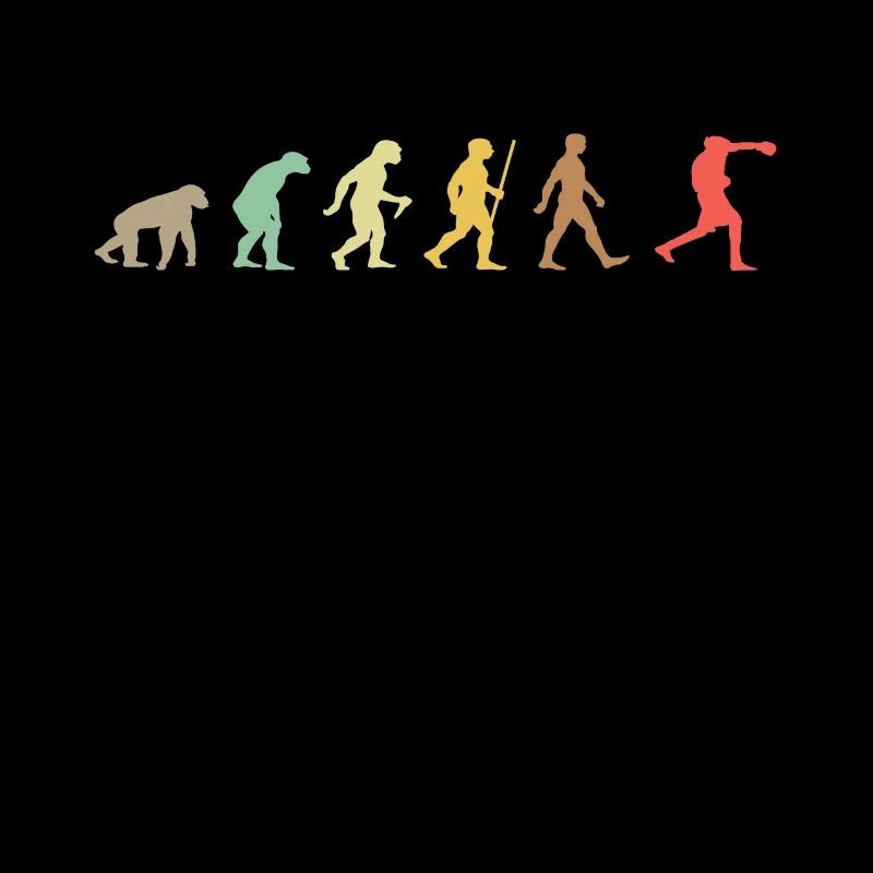 Vintage Boxing Retro Boxer Evolution