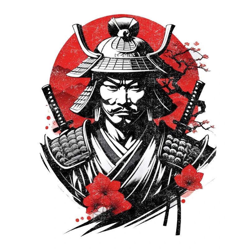 Samurai-Krieger - Japan - Dämon