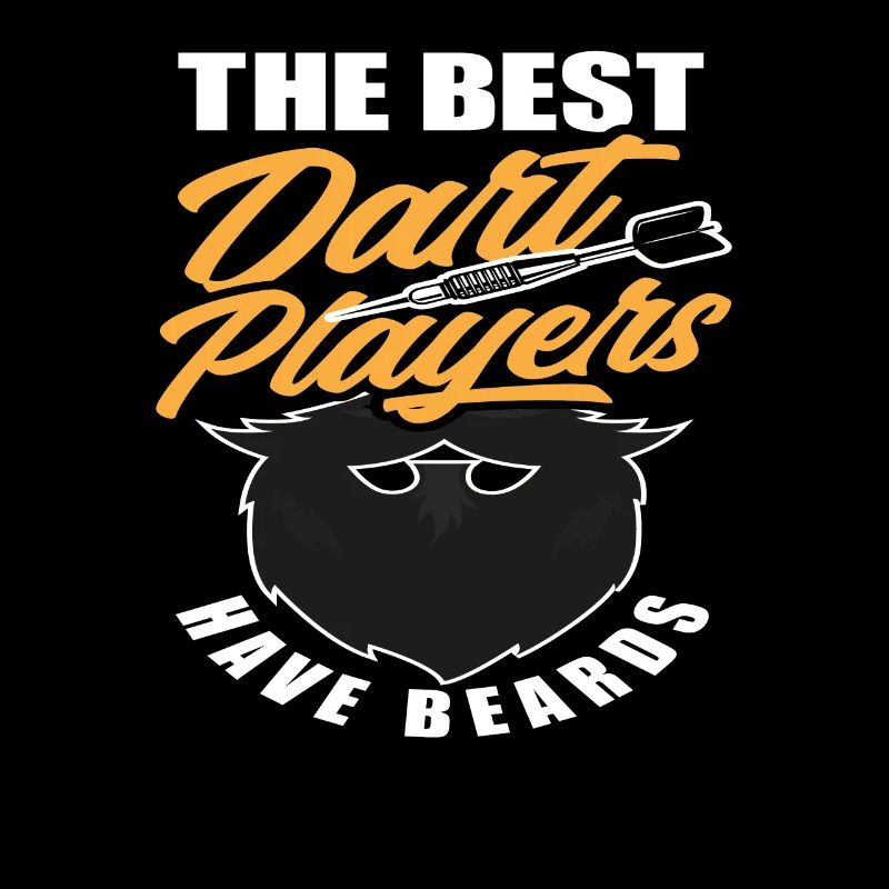 Dart Player Beard Beard Wearer