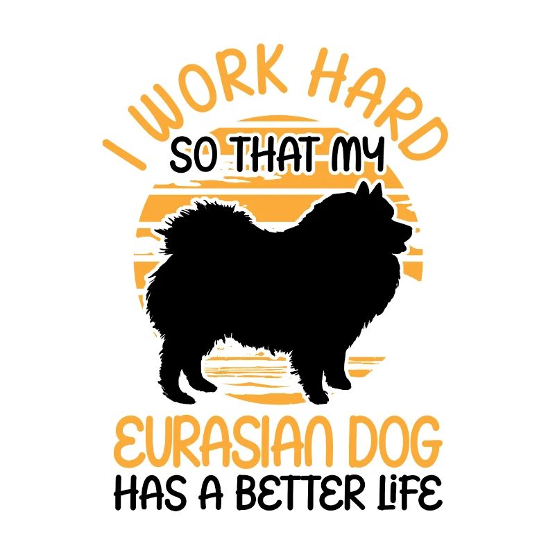 Travailler pour mon Eurasier Eurasian Spitz
