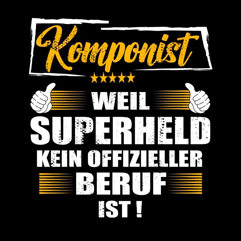 Komponist Weil Superheld kein offizieller Beruf