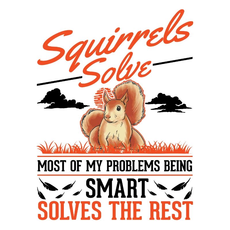 Eichhörnchen Geschenk Grauhörnchen Squirrel