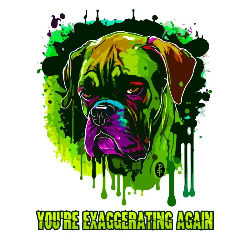 Tu exagérées encore, chien cool