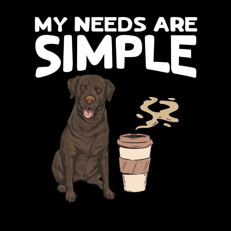 Chien Labrador Retriever chocolat