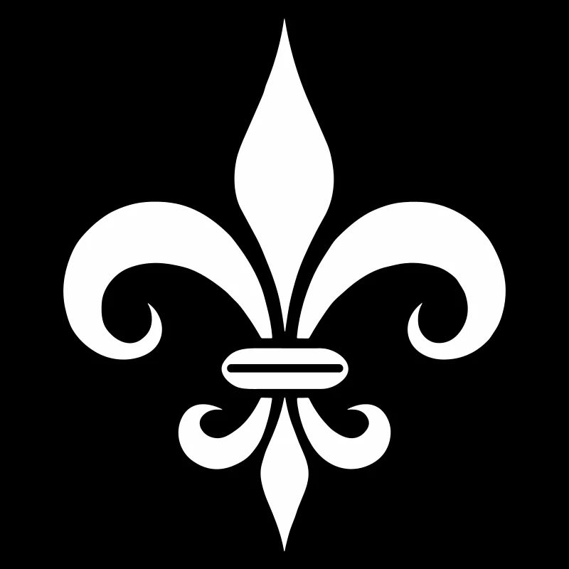 Conception majestueuse de lys français