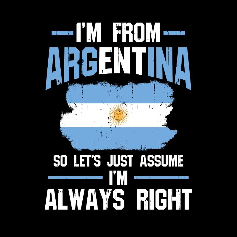 Argentino Geschenk-Design