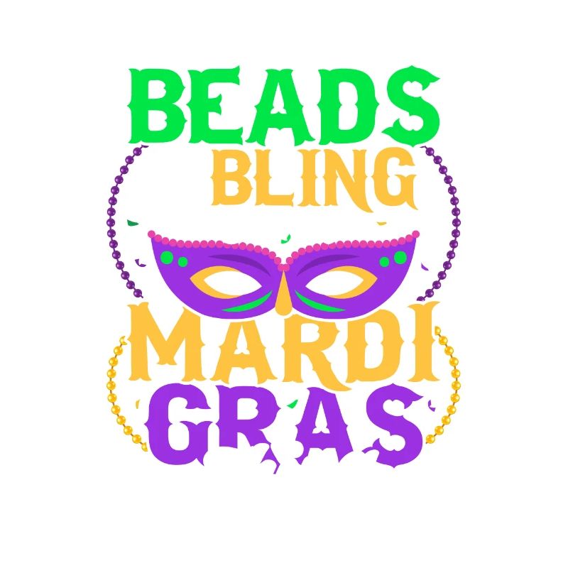 Perles & Bling C’est une chose de Mardi Gras Carnival Par