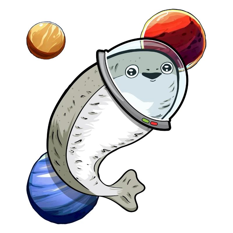 Sacabambaspis Fish Meme Astronaut Space Planet