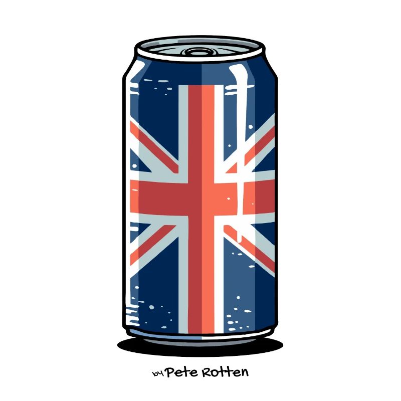 Barry's Box with British Flag