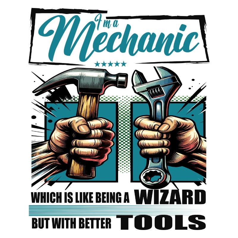 Mechanic Profession Saying Worker
