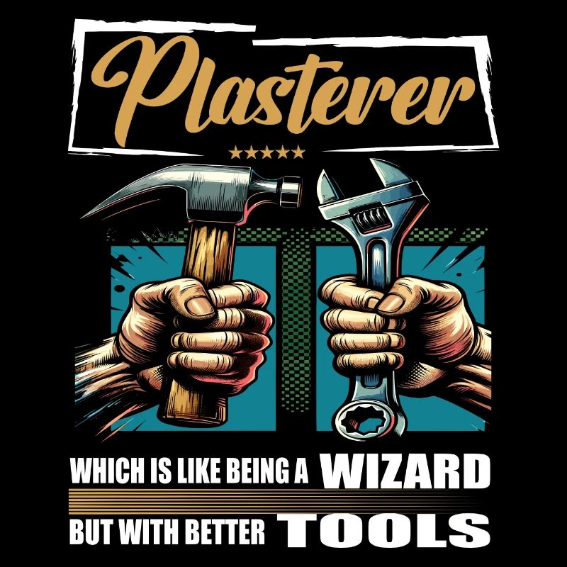 Plasterer Profession Saying Worker
