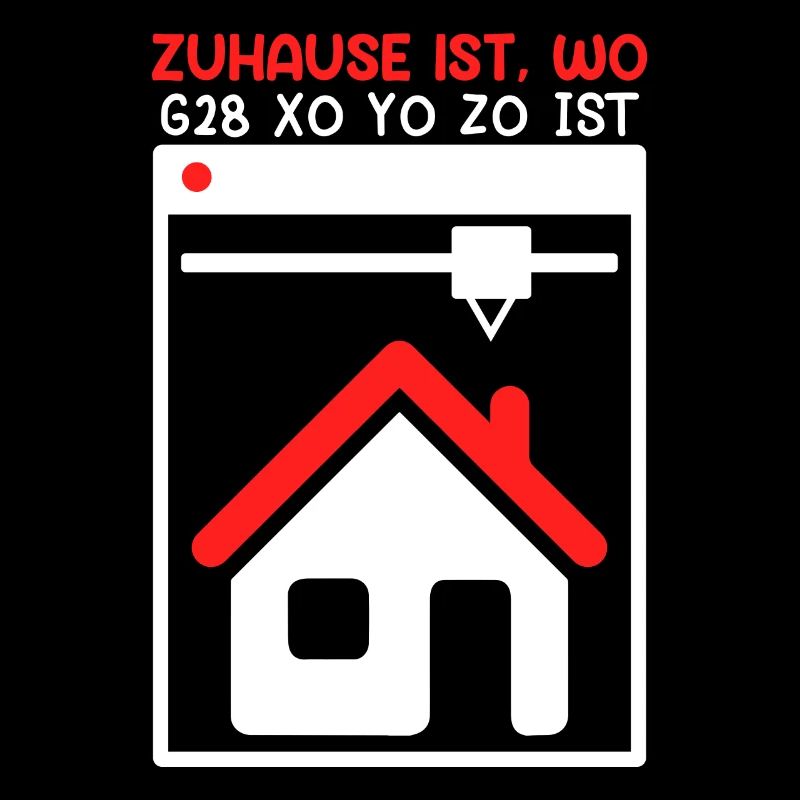 3-D Printer Home Sweet X0 Y0 Z0 GCode