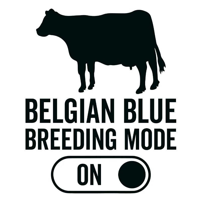Mode d’élevage des vaches activé - Bleu belge