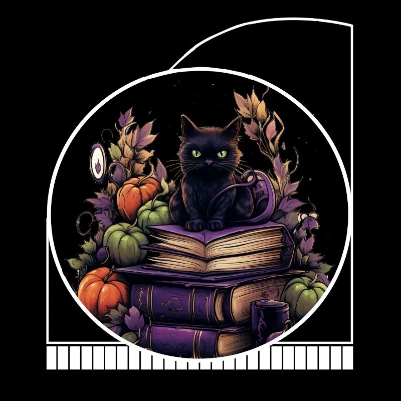 Cottagecore Witch's Reading Corner Halloween Gemütlich