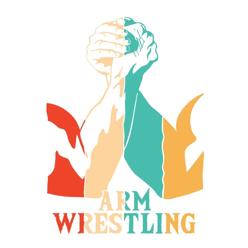 Retro Techniques Exercise Hand Wrestling Arm