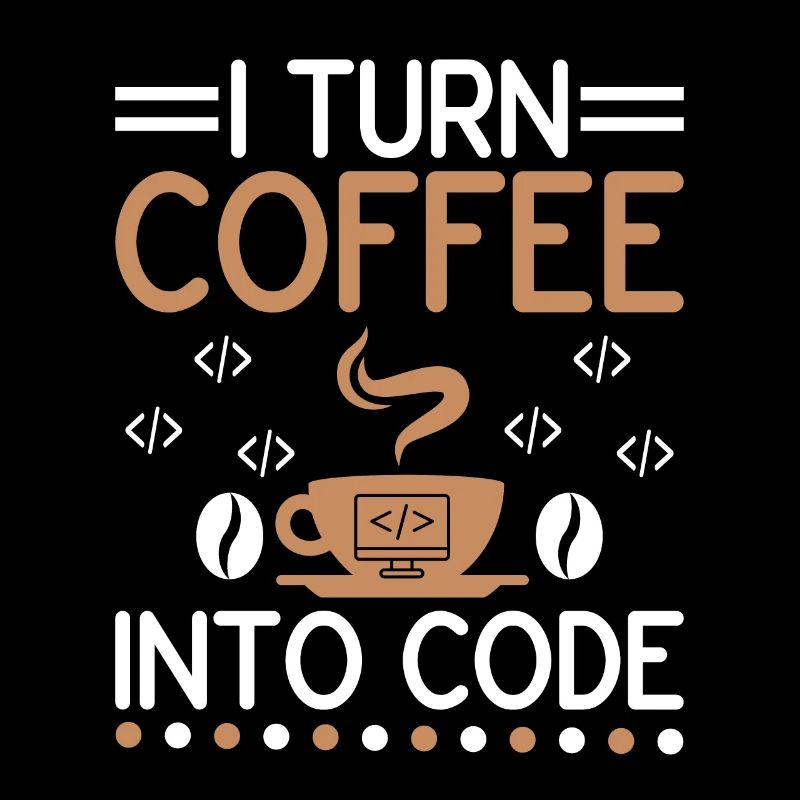 Café Codage Programmeur Codeur Développeur Nerd Coff