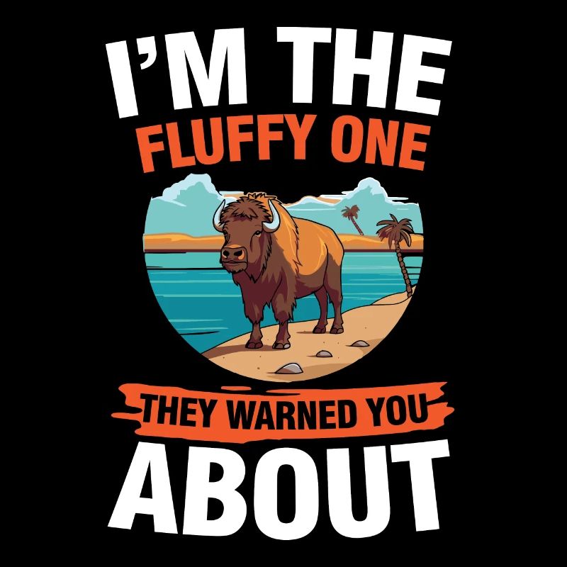 He Has Leather Skin für einen Bison-Fan oder