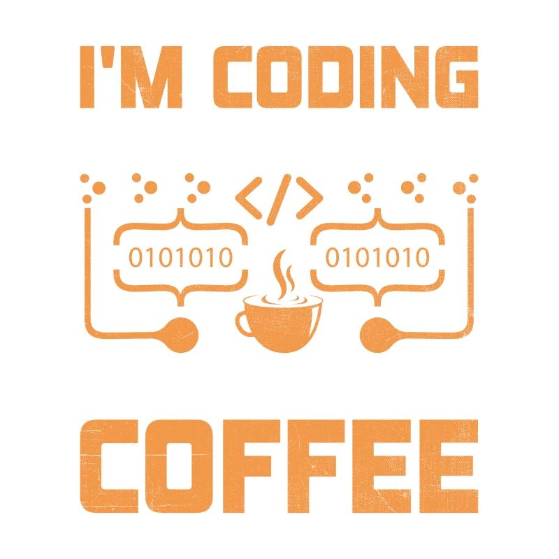 Kaffee-Codierung Programmierer Programmierer Entwickler Nerd Coff