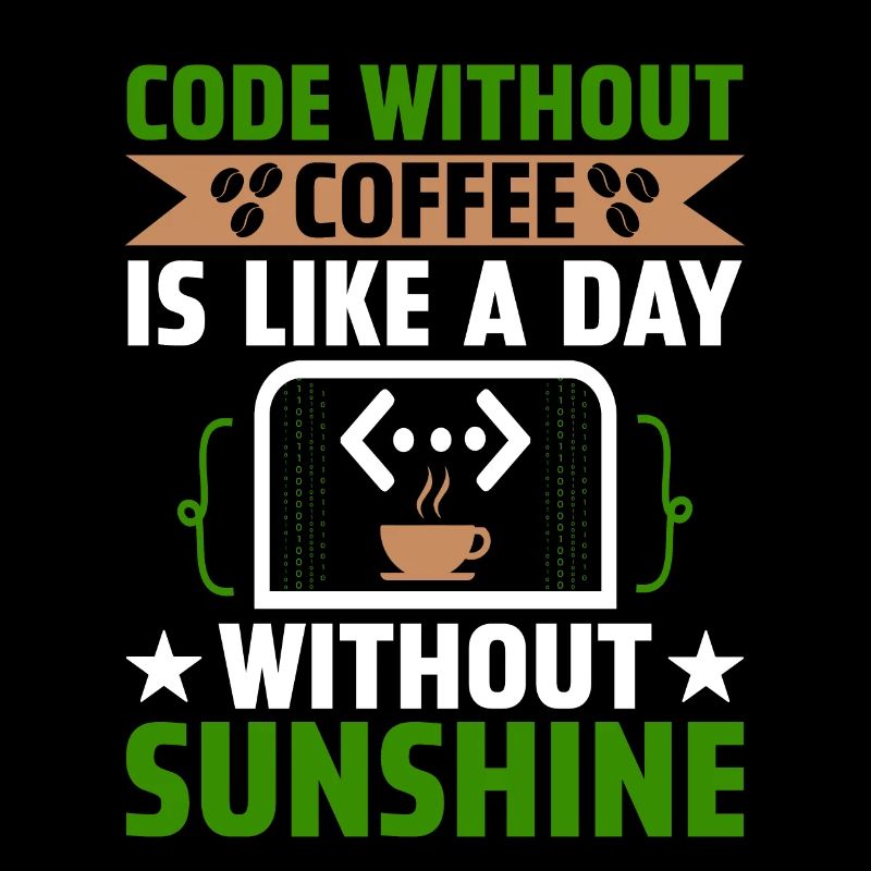 Café Codage Programmeur Codeur Développeur Nerd Coff