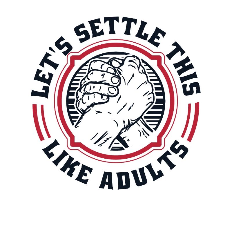 Let's Settle This Like Adults Exercise Trainer