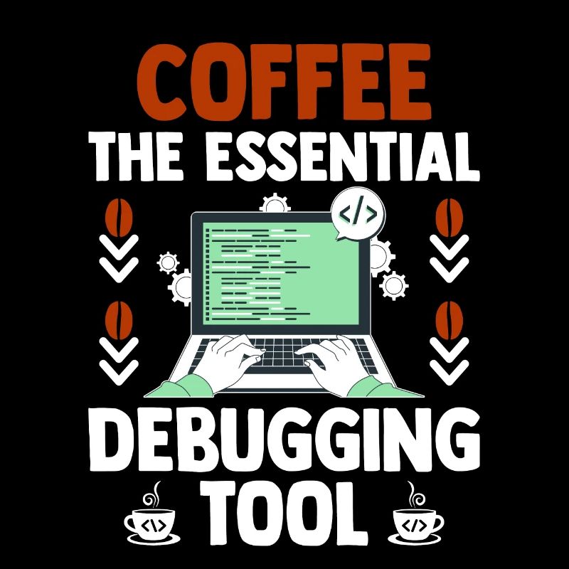 Coffee Coding Programmer Coder Developer Nerd Coff